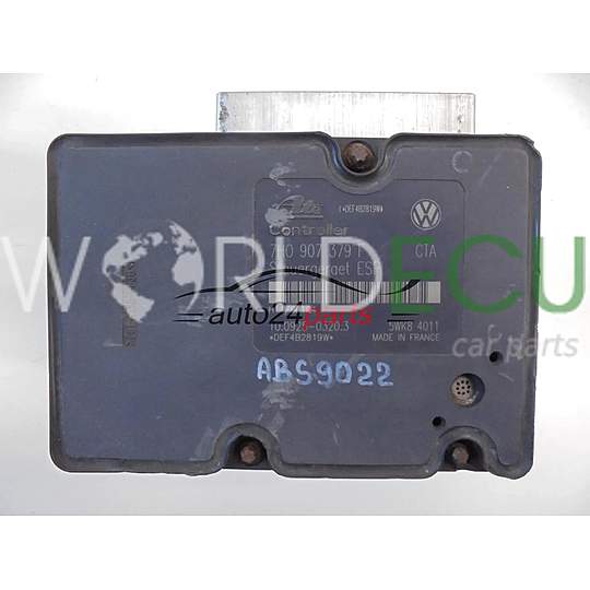 ABS PUMPE BLOCK HYDRAULIKPUMPE STEUERGERÄT VOLKSWAGEN 7H0614111F 7H0907379F