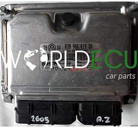 CENTRALINA MOTORE VW VOLKSWAGEN PASSAT 1.9 TDI 038906019GN, 038 906 019 GN, BOSCH 0 281 010 946, 0281010946, DIESEL EDC15P+ 1497, 28SA5460