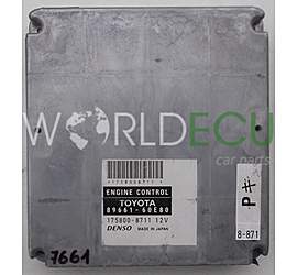 TOYOTA Denso 175800-8711, 1758008711, 89661-60E80, 8966160E80