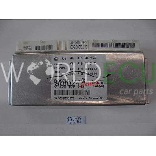 CALCULATEUR ABS ABS ESP+PML MERCEDES BENZ 0265109542 A2115406145