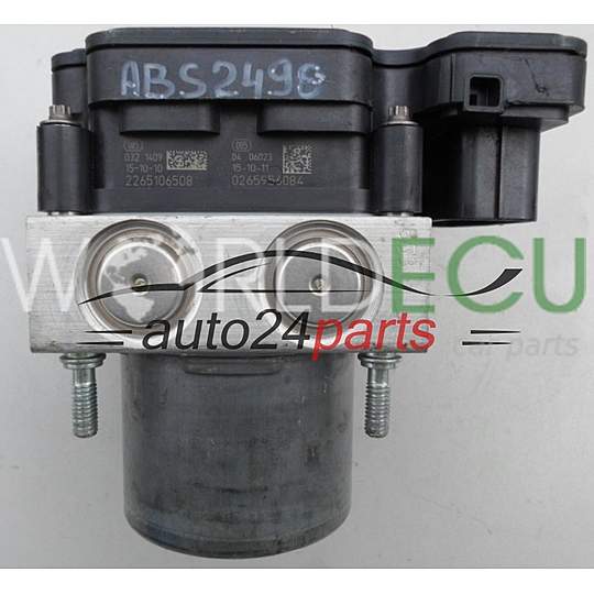 Abs Pump Module VW VOLKSWAGEN SEAT 6C0 614 517 K, 6C0614517K, 0265255158, 0265956084