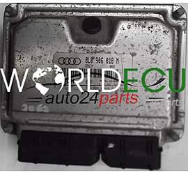 ECU ENGINE CONTROLLER AUDI TT 1.8T 1.8 TURBO BAM 8L0906018M, 8L0 906 018 M, BOSCH 0261206797, 0 261 206 797
