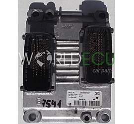 CENTRALINA MOTORE OPEL AGILA 1.0 Z10XEP 55354326 55 354 326 WA, BOSCH 0261208397, 0 261 208 397
