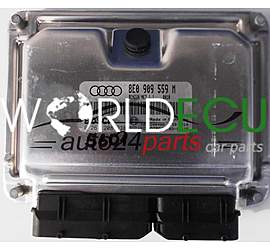 ECU ENGINE CONTROLLER AUDI A4 3.0 BOSCH 0261208238, 0 261 208 238, 8E0909559M, 8E0 909 559 M