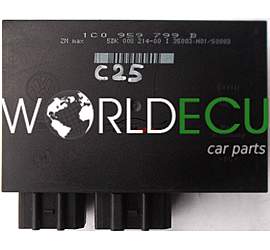 Centralina de comando do sistema confort  1C0959799B, 1C0 959 799 B, HELLA 5DK008214-00, 5DK 008 214-00 SKODA OCTAVIA SUPERB VW GOLF BORA PASSAT COM-13