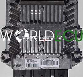 БЛОК УПРАВЛЕНИЯ ДВИГАТЕЛЕМ PEUGEOT 407 2.0 HDI, 5WS40264H-T, 5WS40264HT, SID 803A, SW9663606780, HW9655534080