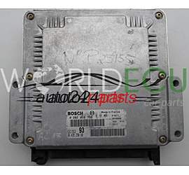 Centralina motore CITROEN PEUGEOT 2.0 HDI BOSCH 0 281 010 750, 0281010750, 96 435 250 80, 9643525080, EDC15C2 - PLUG&PLAY