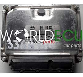 CENTRALINA MOTORE VW VOLKSWAGEN POLO 1.4 6K0906032T, 6K0 906 032 T, BOSCH 0261206839, 0 261 206 839