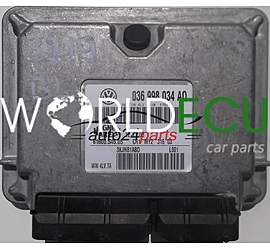 CENTRALINA MOTORE VW VOLKSWAGEN LUPO 1.4 036998034AQ, 036 998 034 AQ, IAW 4LV.TA, IAW4LV.TA, 61600.545.05, 6160054505, BENZIN 4LV 010 4769