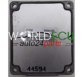 MOTORSTEUERGERÄT ECU STEUERGERAT OPEL ASTRA CORSA ZAFIRA DELPHI DELCO 09364499 DJTW, 09364499DJTW, HSFI-2.1