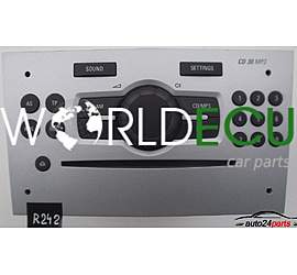 RADIO CD MP3 OPEL CORSA D 497 316 088 / 497316088 / 13 289 919 HD / 13289919HD / CD30