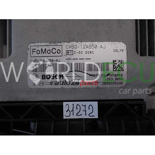 Calculateur Moteur FORD 0281030043 CV6Q-12A650-AJ CV6Q12A650AJ