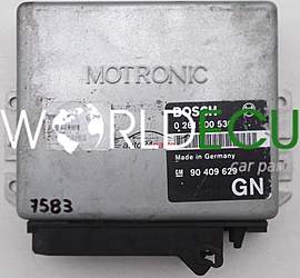 MOTORSTEUERGERÄT ECU STEUERGERÄT OPEL CALIBRA C20NE BOSCH 0 261 200 530, 0261200530, 90 409 629 , 90409629