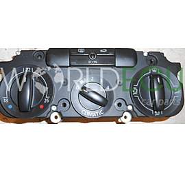 RISCALDAMENTO E PANNELLO DI CONTROLLO ARIA CONDIZIONATA INTERRUTTORE CLIMATRONIC VOLKSWAGEN GOLF PASSAT 1K0 820 047 DP / 1K0820047DP / 5HB 008 719-50 / 5HB00871950