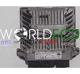 MOTORSTEUERGERÄT ECU STEUERGERAT FORD FIESTA 1.4 TDCI SIEMENS 5WS40241B-T, 5WS40241BT, 6S61-12A650-AB, 6S6112A650AB 1CMB
