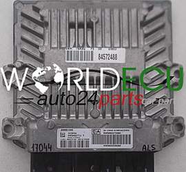 CALCULATEUR MOTEUR PEUGEOT 307 2.0 HDI SIEMENS 5WS40277J-T, 5WS40277JT, SW9662272980, HW9655534080, SID 803A