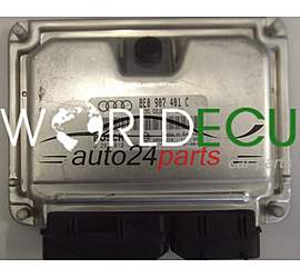 ECU ENGINE CONTROLLER AUDI A4 1.9 TDI BOSCH 0 281 010 493, 0281010493, 8E0 907 401 C, 8E0907401C, EDC15VM+