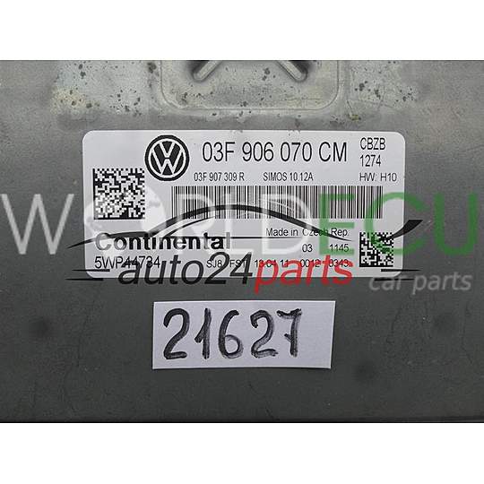 Centralina motore VW VOLKSWAGEN BEETLE 03F 906 070 CM, 03F906070CM, 5WP44734