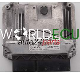 ECU ENGINE CONTROLLER VOLKSWAGEN SEAT 1.4 TDI BOSCH 0 281 016 733, 0281016733, 045 906 013 AM, 045906013AM, 045906013AB, EDC17U01