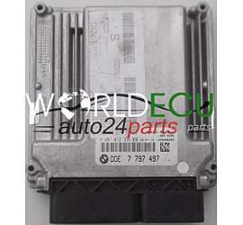 CENTRALINA MOTORE BMW SERII 1 E87 120 2.0 DIESEL BOSCH 0281012334, 0 281 012 334, DDE 7797497, 7 797 497, 1039S08306