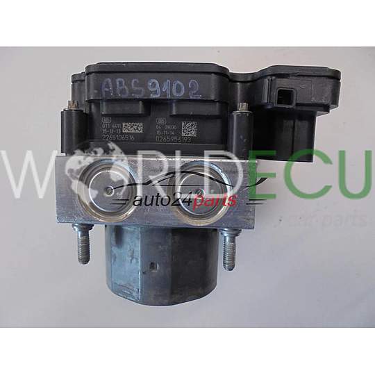 POMPE HYDRAULIQUE ET CALCULATEUR d'ABS SUZUKI 0265255919 5611062ME1 0265956193