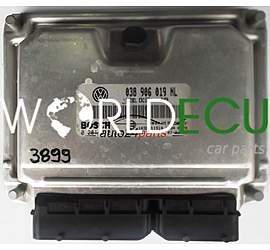 CENTRALINA DO MOTORE SEAT IBIZA 1.9 TDI AXR 038 906 019 NL, 038906019NL, BOSCH 0 281 012 276, 0281012276, 1039S11516