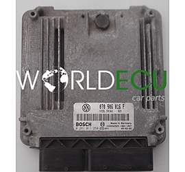 CENTRALINA MOTORE VOLKSWAGEN TOUAREG 2.5 TDI BOSCH 0 281 011 258, 0281011258, 070 906 016 F, 070906016F, EDC16U1