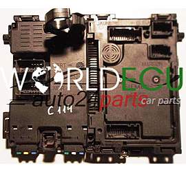 Centralina de comando do sistema confort  BSI PEUGEOT 206 BSI T1 B2 SIEMENS S105872300G, S105872300 G, 9626460880 03