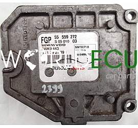 CENTRALINA MOTORE OPEL ASTRA VECTRA SIGNUM ZAFIRA 1.8 Z18XE 55559272, 55 559 272, 55354380, 55 354 380, 6235325, 62 35 325, SIEMENS VDO FGP 5WK9443, 5WK9 443