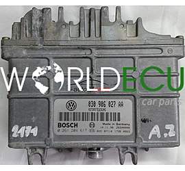 CENTRALINA MOTORE VW VOLKSWAGEN POLO 1.4 BOSCH 0 261 204 616/617, 0261204616, 0261204617, 030 906 027 AA, 030906027AA