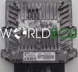 CENTRALINA MOTORE CITROEN PEUGEOT 2.2 HDI SIEMENS 5WS40145A-T, 5WS40145AT, SW9653205380, HW9647423380