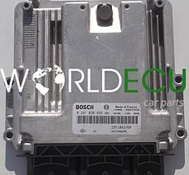 CALCULATEUR MOTEUR RENAULT CAPTUR CLIO 1.5 DCI BOSCH 0 281 030 899, 0281030899, 237104376R, 237104627R
