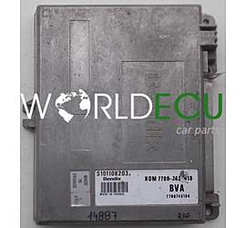 CALCULATEUR MOTEUR RENAULT BENDIX S101108203A, 7700 742 418, 7700742418, 7700748184