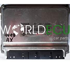 ECU ENGINE CONTROLLER NISSAN TERRANO 2.7 TDI BOSCH 0281010284, 0 281 010 284, 237107F464, 23710-7F464 TD, ECCS-911