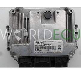 Engine control unit - ECU controllers FORD FOCUS 1.6 TDCI BOSCH 0 281 012 487, 0281012487, FoMoCo 7M51-12A650-UB, 7M5112A650UB, 7EFB