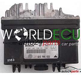 CENTRALINA DO MOTORE SEAT IBIZA 1.4, BOSCH 0 261 203 360/361, 0261203360/361, 6K5 906 026, 6K5906026