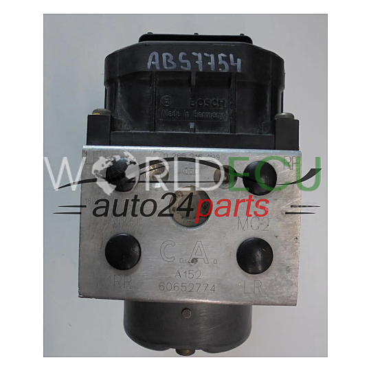 ABS PUMPE BLOCK HYDRAULIKPUMPE STEUERGERÄT ALFA ROMEO BOSCH 0265216499 60652774 0273004228
