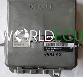 CENTRALINA MOTORE BMW E34 525 2.5 TDS BOSCH 0281001295, 0 281 001 295, 2245904, 2 245 904