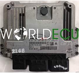 CALCULATEUR MOTEUR PEUGEOT 207 CC 1.6 16V 9664738680 9663193780 BOSCH 0261201505 1039S21830 RB CMME MEV174 CEM0 MEV17.4