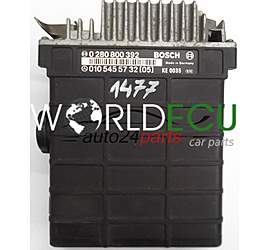 ECU ENGINE CONTROLLER MERCEDES W201 1.8 E A0105455732, 0105455732, A 010 545 57 32, BOSCH 0280800392, 0 280 800 392