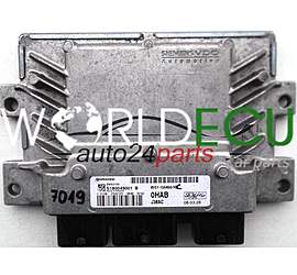 MOTORSTEUERGERÄT ECU STEUERGERÄT FORD FIESTA 1.6 8V21-12A650-HB, 8V2112A650HB, S180049001 B, 0HAB