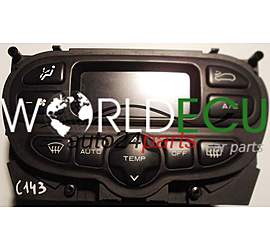 RISCALDAMENTO E PANNELLO DI CONTROLLO ARIA CONDIZIONATA INTERRUTTORE CLIMATRONIC CITROEN XSARA PICASSO BEHR 92056 01, GKR 9140010369, 96314105XT, 96314105 XT, 96 314 105 XT
