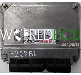 CENTRALINA MOTORE VW VOLKSWAGEN GOLF 1.6 APF 06A906033, 06A 906 033, SIEMENS 5WP40019 07, 5WP4001907, BENZIN SIMOS 3.3 3087