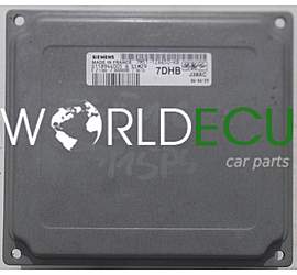 MOTORSTEUERGERÄT ECU STEUERGERÄT FORD FOCUS C-MAX 1.6 SIEMENS S118944005 B, S118944005B, FoMoCo 7M51-12A650-KB, 7M5112A650KB, 7DHB, SIM29