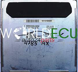 ECU ENGINE CONTROLLER MERCEDES W208 CLK 230 2.4 A1111531979, 1111531979, A 111 153 19 79, 5WK90404, 5WK9 0404
