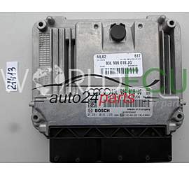 Centralina do motore AUDI A4 A5 2.0 TDI BOSCH 0 281 018 128, 0281018128, 03L 906 018 JG, 03L906018JG, EDC17C46