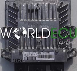 CENTRALINA MOTORE CITROEN C5 2.0 HDI SIEMENS 5WS40047C-T, 5WS40047CT, SW9650518280, HW9647423380