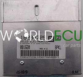 MOTORSTEUERGERÄT ECU STEUERGERAT OPEL ASTRA DELCO 16204729 GB, 16204729GB, BPKL