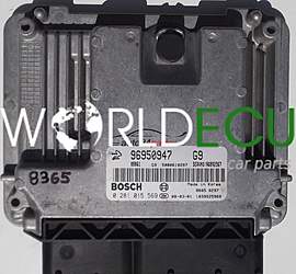 MOTORSTEUERGERÄT ECU STEUERGERAT CHEVROLET CAPTIVA 2.0 CDTI, BOSCH 0 281 015 569, BOSCH 0281015569, 96950947, G9