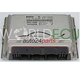 Centralina motore TOYOTA COROLLA 1.4 4ZZ-FE 89661-02662 8966102662 BOSCH 0261206229, 0 261 206 229